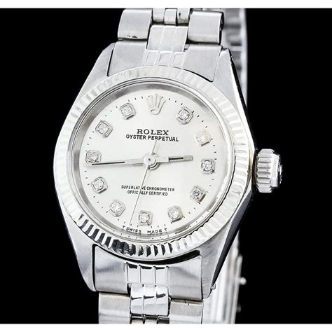 rolex ladies watch stainless steel|Rolex ladies watch price.